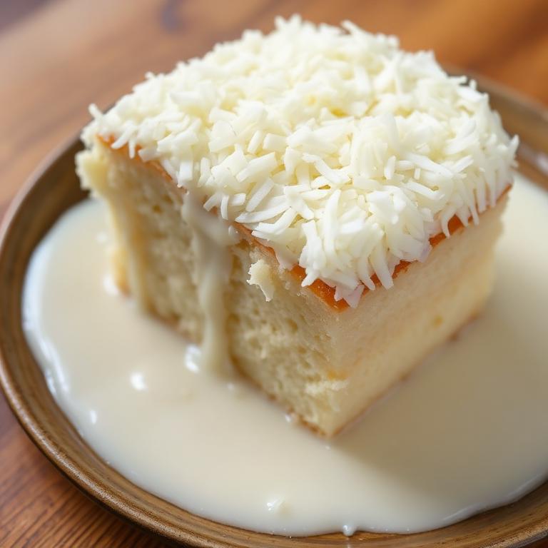 Bolo de Coco Caseiro
